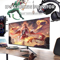 Good Quality IPS 75 Hz Wide Display 19 Inch Led Super Gaming Monitor Professional Best Gaming Desktop Computer