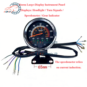 <span class=keywords><strong>Compteur</strong></span> de <span class=keywords><strong>vitesse</strong></span> et indicateur de feux (phares et clignotants) modifiés pour <span class=keywords><strong>quad</strong></span> tout-terrain CQHZJ, compatible GY6 300CC - Product Image 5