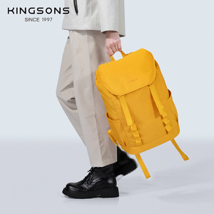 Kingsons Lightweight Casual <b>Backpack</b> 20-35L Durable Unisex Student <b>Backpack</b> For Business Travel - Product Image 1
