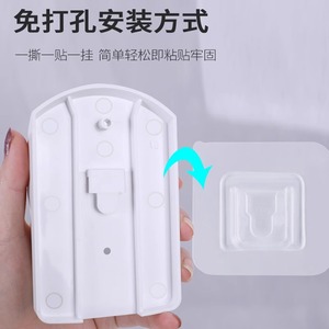 Caja de almacenamiento Universal para mando a distancia, organizador de plástico para sala de estar, diseño minimalista, forma rectangular - Product Image 4
