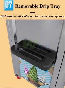 WICE Brand Silent <b>Ice</b> <b>Machine</b> 5L*2 Mix Tank, Sleep Mode, LED Display, Overheat Protection,1-Year Warranty Automatic <b>Ice</b> Ma - Product Image 6
