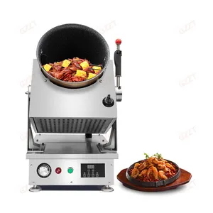 长工作寿命不锈钢车身燃气电动智能烹饪机器人自动烹饪机器人炒锅机面条机