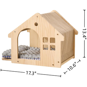 <span class=keywords><strong>Meuble</strong></span> mural pour <span class=keywords><strong>chat</strong></span> avec logo personnalisé, en bois naturel, lit pour <span class=keywords><strong>chat</strong></span>, perchoir, condo avec coussin, maison pour <span class=keywords><strong>chat</strong></span> - Product Image 3