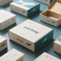 Boîtes d'emballage pliables en carton pour cadeaux, boîtes d'expédition, boîtes en carton ondulé pour vêtements avec logo unique