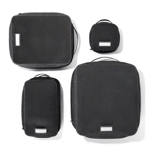 Sacs de voyage en nylon léger personnalisés avec compression personnalisée, cubes de rangement de marque pour bagages - Product Image 1