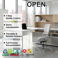 Chaise de bureau ergonomique en maille, grand dossier inclinable avec accoudoirs 3D, soutien lombaire réglable pour le jeu, les études et le bureau