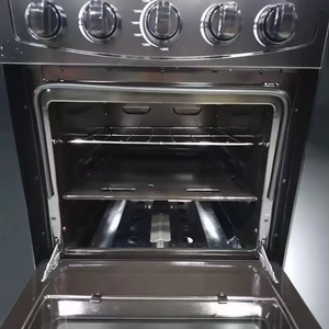 Fourneau à gaz électrique direct usine, 4 brûleurs, <span class=keywords><strong>grille</strong></span>-<span class=keywords><strong>pain</strong></span> intelligent <span class=keywords><strong>pour</strong></span> cuisine domestique et restaurant, autoportant - Product Image 5