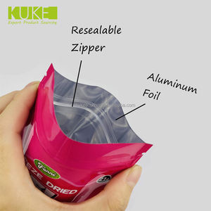 Bolsas <span class=keywords><strong>Ziploc</strong></span> impresas personalizadas para alimentos Ziplock comestibles Gummy Stand up bolsas liofilizadas dulces secos dulces embalaje bolsas Mylar - Product Image 5
