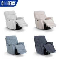 MANWAH CHEERS Nouveau design Fauteuil de canapé inclinable avec ascenseur Siège inclinable électrique avec fonction de massage pour fauteuil de canapé pour personnes âgées