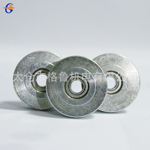 Rouleau de pressage de fil Grummanium, roulement en alliage d'aluminium pour accessoires d'alimentation de fil de robot de soudage - Product Image 5