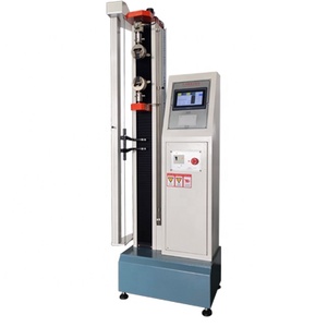 Testeur de résistance à la traction de type solaire 2KN avec écran tactile, machine d'essai universelle avec extensomètre - Product Image 1