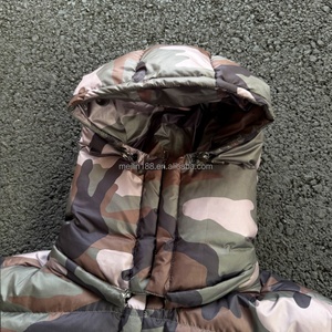 Custom Down Puffer <b>Jacket</b> <b>for</b> <b>Men</b> Hooded Design Winter Wear Oversized Warm Coat Camouflage Bubble Down <b>Jackets</b> - Product Image 3