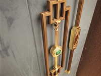 Balancier d'escalier carrés en laiton, nouveau design, pour l'intérieur, à vendre,
