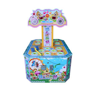 Macchina da Gioco Arcade a Moneta per Bambini: Whack a <span class=keywords><strong>Mole</strong></span> con Martello a Forma di Rana - Attrezzatura per Divertimento Indoor - Product Image 1