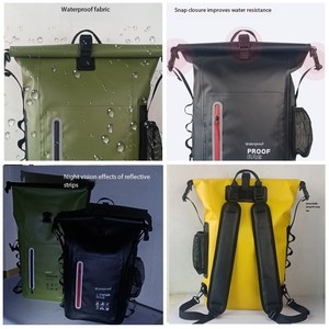 Waterproof Kayak Dry Bag Drift Swimming <b>Backpack</b> Large River <b>Trekking</b> Shoulder Beach Dry Rafting Canoeing PVC Camping Bag - Product Image 2