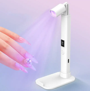 Secador de Uñas Profesional USB UV LED, Lámpara de Dedo Portátil Plegable Mini con Soporte 2 en 1, Herramienta de Manicura para Curado de Gel, Venta al por Mayor - Product Image 3