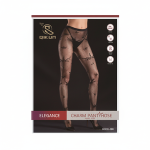 Collants sans pied XL Personnalisables Imprimé Dot Solide Motif Sexy Style Transparent Opaque Mince Spandex Nylons Long - Product Image 1