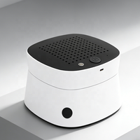 Cendrier purificateur d'air multifonctionnel portable électrique rechargeable avec filtre HEPA, fonctionnement silencieux à batterie pour la fumée secondaire