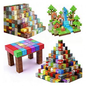 TOYSRUNNER Juego de Construcción de Cubos Magnéticos de Ciencia Ficción, Bloques de Construcción de Plástico Sensoriales Educativos STEM, Juguetes Creativos de Aprendizaje - Product Image 2