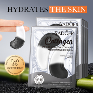 Masque pour les <span class=keywords><strong>yeux</strong></span> au collagène SADOER de marque privée OEM masque hydratant apaisant <span class=keywords><strong>fatigue</strong></span> nourrissant <span class=keywords><strong>yeux</strong></span> cernes masque pour les peaux sèches - Product Image 4