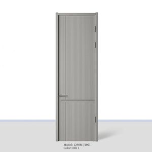 Puertas Modernas <span class=keywords><strong>de</strong></span> Madera Maciza <span class=keywords><strong>de</strong></span> Dos Hojas para Apartamentos, Superficie Acabada Personalizable, Aislamiento Acústico, Marca JIEYU, Económicas - Product Image 1