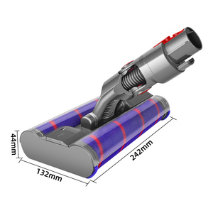 Tête de brosse <span class=keywords><strong>pour</strong></span> <span class=keywords><strong>serpillière</strong></span> humide et sèche compatible avec <span class=keywords><strong>Dyson</strong></span> V7 V8 V10 V11, pièces de rechange <span class=keywords><strong>pour</strong></span> aspirateur à roulettes motorisé - Product Image 6