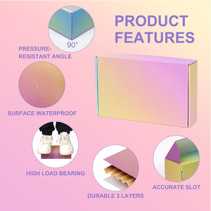 Custom Corrugated Cardboard Paper Packaging Tear Strip Printed Self Sealing Mailer <b>Shipping</b> Gift <b>Box</b> With Logo - Product Image 5