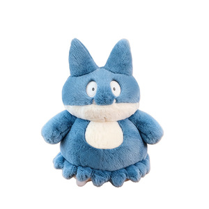 Peluche Munchlax Carino, Giocattolo Kawaii Pokémon, Animale di Peluche Blu con Corpo Rotondo, Pancia Grande e Denti Bianchi, Regalo all'Ingrosso - Product Image 5
