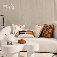 Housse de coussin AIBUZHIJIA Automne 2022, design abstrait luxueux, pour la décoration de la maison, canapé, chambre à coucher