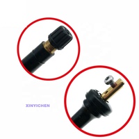 Haute qualité Tubeless Snap In tpms valve de pneu en caoutchouc capteur de pression des pneus TPMS types de tige de valve