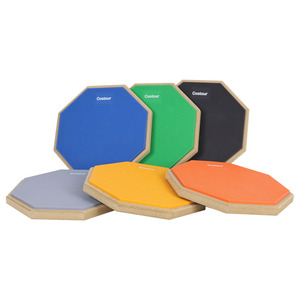 Factory Price 12 Inches Drum <strong>Practice</strong> <strong>Pad</strong> 2-Sided Silent Rubber Dumb Drum <strong>Pad</strong> for Kids and Beginners - Product Image 2