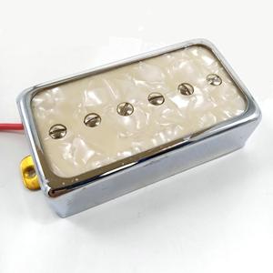 Offre Spéciale bas prix haute qualité chevy pick-up voitures utilisées LP creux cuivre coquille blanc perle plaque tente ruban <span class=keywords><strong>guitare</strong></span> micro - Product Image 2