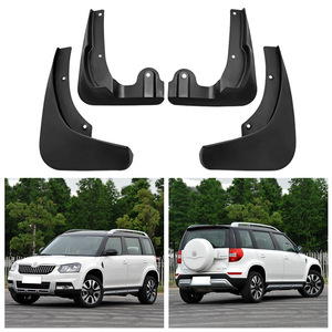 Set di 4 Parafanghi Impermeabili di Alta Qualità per <span class=keywords><strong>Skoda</strong></span> <span class=keywords><strong>Yeti</strong></span> 2016-2017, <span class=keywords><strong>Accessori</strong></span> Auto Antiurto e Antischizzo - Product Image 2