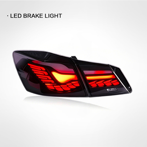 Luz Trasera para Honda Accord 9.ª Generación 2014-2015, Conjunto de Luces Traseras LED con Diseño de Escamas de Dragón y Señales de Giro Dinámicas, Compatible con OLIVER - Product Image 4