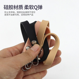 Huiyuan Silicone Handle <b>Strap</b> For <b>Bag</b> Fashionable Soft Wear Resistant Food Grade Material - Product Image 2