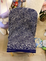 Pareo de Playa Personalizado 100% Rayón, Falda Envolvente, Cubre Traje de Baño, Tie Dye