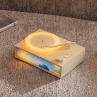 Diffuseur d'arômes vintage 3 en 1 avec lumière d'ambiance LED, haut-parleur sans fil pour la décoration de la maison