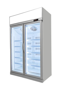 Réfrigérateur en verre simple de coffret d'étalage de <span class=keywords><strong>congélateur</strong></span> de porte installé dans les supermarchés/magasins - Product Image 6