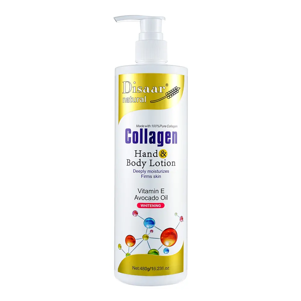 Disaar – crème hydratante au collagène, Lotion corporelle éclaircissante à la vitamine E