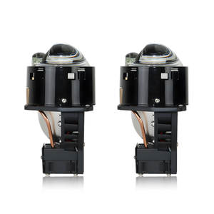 Faros Delanteros Súper Brillantes de 96w 10000LM 6000K con Lente de Proyector de 3 Pulgadas K203, Lente Doble, Luz Directa Dual, 12V, para Automóvil Universal - Product Image 2