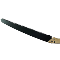 Scie d'élagage portative légère de 450mm pour le jardin et le camping Outils d'élagage en bois à dents dures