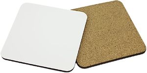 Wholesale Custom Printed Photo Classic Eco-Friendly 4mm Thick Round Cork Wooden 90mm Car Sublimation Blank Coasters - Product Image 2