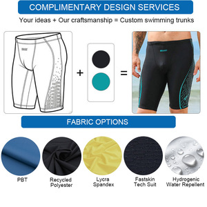 Maillots <span class=keywords><strong>de</strong></span> <span class=keywords><strong>bain</strong></span> <span class=keywords><strong>de</strong></span> compétition pour hommes, résistants au chlore, à séchage rapide, compressifs, pour l'entraînement et la compétition, OEM - Product Image 5