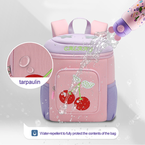 Sacs d'école pour enfants, sacs d'école à nœud papillon pour les filles du primaire, protection de la colonne vertébrale, respirant, confortable - Product Image 2