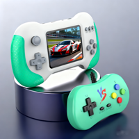 Nueva Consola de Videojuegos Portátil Retro Mini X9M de 3 Pulgadas, Compatible con Salida AV, Función de TV, Dos Jugadores