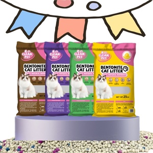 ทรายแมวเบนโทไนต์ OEM/ODM ดูดซับดี ทำความสะอาดง่าย จับตัวเป็นก้อนเร็ว - Product Image 1