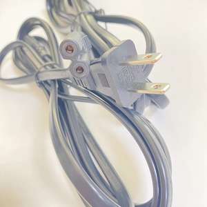 Прямая поставка с завода, 2-контактный штекер, шнуры переменного тока США, электрический шнур питания - Product Image 2