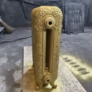 <span class=keywords><strong>Radiateur</strong></span> en <span class=keywords><strong>fonte</strong></span> à économie d'énergie pour chauffage central à eau d'hôtel, design rectangulaire <span class=keywords><strong>moderne</strong></span>, peinture dorée, fixation murale - Product Image 3