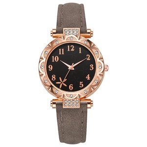 <span class=keywords><strong>Reloj</strong></span> de Cuarzo para Mujer con Esfera de Estrella de Mar, Correa de Cuero <span class=keywords><strong>Shein</strong></span>, Venta al Por Mayor Directo de Fábrica - Product Image 4