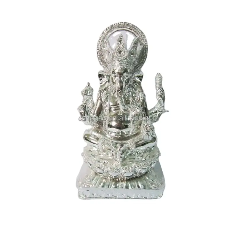 الراتينج الفضي غانيش هندي لورد ganesha idol